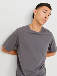 Jack & Jones T-Shirt JJEORGANIC BASIC TEE SS O-NECK dunkelgrau