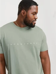 Jack & Jones T-Shirt JJEStar Dunkelgrün/Grün/Khaki/Hellgrün