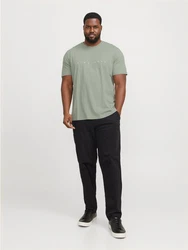Jack & Jones T-Shirt JJEStar Dunkelgrün/Grün/Khaki/Hellgrün