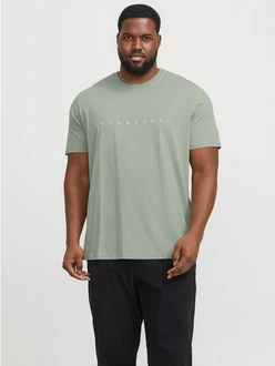 Jack & Jones T-Shirt JJEStar Dunkelgrün/Grün/Khaki/Hellgrün Jack & Jones T-Shirt JJEStar Dunkelgrün/Grün/Khaki/Hellgrün