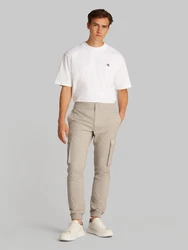 Calvin Klein Jeans Cargohose SKINNY CARGO Khaki/Beige