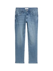 TOM TAILOR Slim-fit Jeans Josh (1-tlg) Blau/Hellblau/Khaki