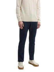 TOM TAILOR Slim-fit Jeans Josh (1-tlg) Dunkelblau/Blau/Beige/Fliederfarben