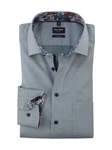 OLYMP Businesshemd Luxor modern fit 120564 Grau/Blau