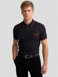 BIG STAR Poloshirt MARIAN schwarz