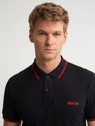 BIG STAR Poloshirt MARIAN schwarz
