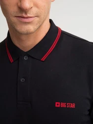 BIG STAR Poloshirt MARIAN schwarz