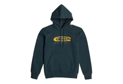 G-STAR Sweatshirt Old Skool Logo Dunkelgrün/Hellblau/Grün