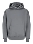 Jack & Jones Hoodie Sweatshirt Hellgrau/Dunkelgrau/Grau