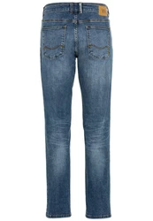 camel active 5-Pocket Jeans Relaxed Fit Blau/Dunkelblau/Hellblau