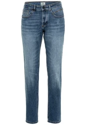 camel active 5-Pocket Jeans Relaxed Fit Blau/Dunkelblau/Hellblau