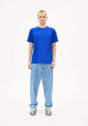 Armedangels T-Shirt MAARKOS Blau/Hellblau/Dunkelblau