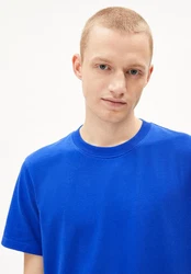 Armedangels T-Shirt MAARKOS Blau/Hellblau/Dunkelblau
