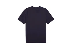 PUMA T-Shirt ESS No.1 Logo Tee Dunkelblau/Lila