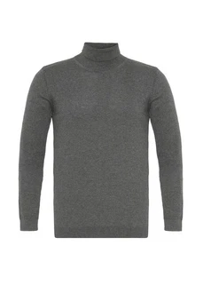 Dandalo Sweatshirt Roll Neck Jumper Dunkelgrau/Grau/Hellgrau