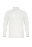 Dandalo Sweatshirt Roll Neck Jumper Weiß/Creme/Grau