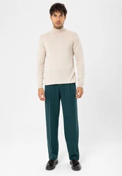 Dandalo Sweatshirt Roll Neck Jumper Beige/Khaki/Braun