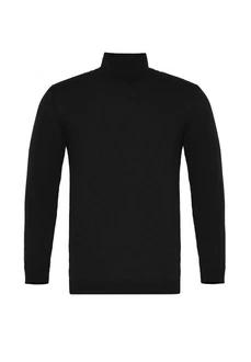 Dandalo Sweatshirt Roll Neck Jumper Schwarz