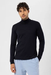 Dandalo Sweatshirt Roll Neck Jumper Dunkelblau