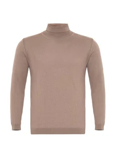 Dandalo Sweatshirt Roll Neck Jumper Braun/Beige/Khaki/Lila/Grau