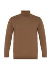 Dandalo Sweatshirt Roll Neck Jumper Braun/Khaki