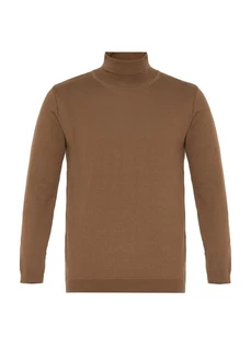 Dandalo Sweatshirt Roll Neck Jumper Braun/Khaki