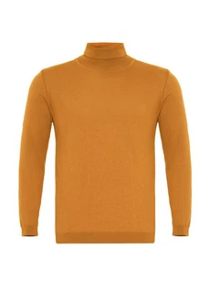 Dandalo Sweatshirt Roll Neck Jumper Gelb/Braun/Orange