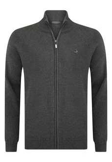 Jacey Quinn Sweatshirt Reglan Shoulder 2 Pocket Dunkelgrau/Grau Jacey Quinn Sweatshirt Reglan Shoulder 2 Pocket Dunkelgrau/Grau