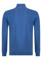 Jacey Quinn Sweatshirt Reglan Shoulder 2 Pocket Blau/Dunkelblau