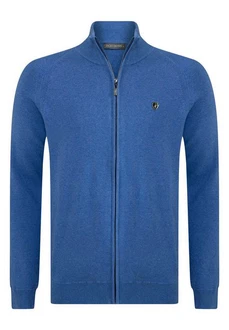 Jacey Quinn Sweatshirt Reglan Shoulder 2 Pocket Blau/Dunkelblau Jacey Quinn Sweatshirt Reglan Shoulder 2 Pocket Blau/Dunkelblau