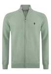 Jacey Quinn Sweatshirt Reglan Shoulder 2 Pocket Hellgrün/Grün/Dunkelgrün