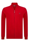 Jacey Quinn Sweatshirt Reglan Shoulder 2 Pocket Dunkelrot/Rot