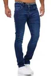 Slim-fit-Jeans Jeans Herren Slim Fit Jeanshose Stretch Designer Hose Denim