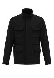 Antioch Wintermantel Cuba Coat Schwarz/Dunkelblau