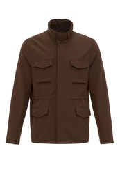 Antioch Wintermantel Cuba Coat Braun/Khaki/Dunkelgrün/Grau