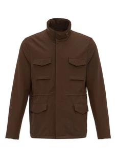 Antioch Wintermantel Cuba Coat Braun/Khaki/Dunkelgrün/Grau