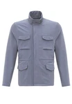 Antioch Wintermantel Cuba Coat Grau/Dunkelblau/Blau