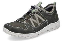 Rieker Halbschuhe Slipper Dunkelgrün/Grün/Dunkelgrau/Hellgrau/Grau/Khaki
