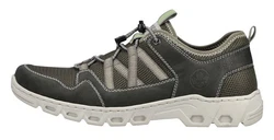 Rieker Halbschuhe Slipper Dunkelgrün/Grün/Dunkelgrau/Hellgrau/Grau/Khaki