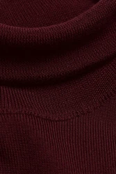Digel Rollkragenpullover Francis Dunkelrot/Bordeaux/Lila