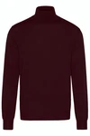Digel Rollkragenpullover Francis Dunkelrot/Bordeaux/Lila