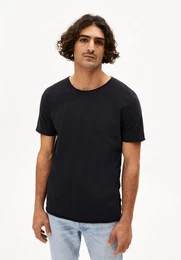 T-Shirt JAAMES BRUSHED Herren T-Shirt aus Bio-Baumwolle (1-tlg) T-Shirt aus Bio-Baumwolle