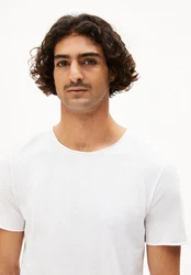 Armedangels T-Shirt JAAMES BRUSHED Weiß/Creme