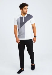 Leif Nelson T-Shirt Feinstrick Polo LN-7700 LN-7700
