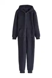 Jumpsuit Einteiler aus Fleece (1-tlg)