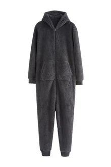 Next Jumpsuit Einteiler Dunkelgrau/Grau/Hellgrau/Dunkelblau
