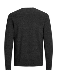 JACK & JONES Pullover Dunkelgrau Melange