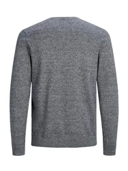 JACK & JONES Pullover Dunkelblau/Grau/Dunkelgrau