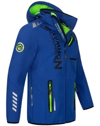 Geographical Norway Softshelljacke Herren Outdoor Blau/Hellblau/Dunkelblau