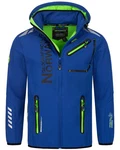 Geographical Norway Softshelljacke Herren Outdoor Blau/Hellblau/Dunkelblau